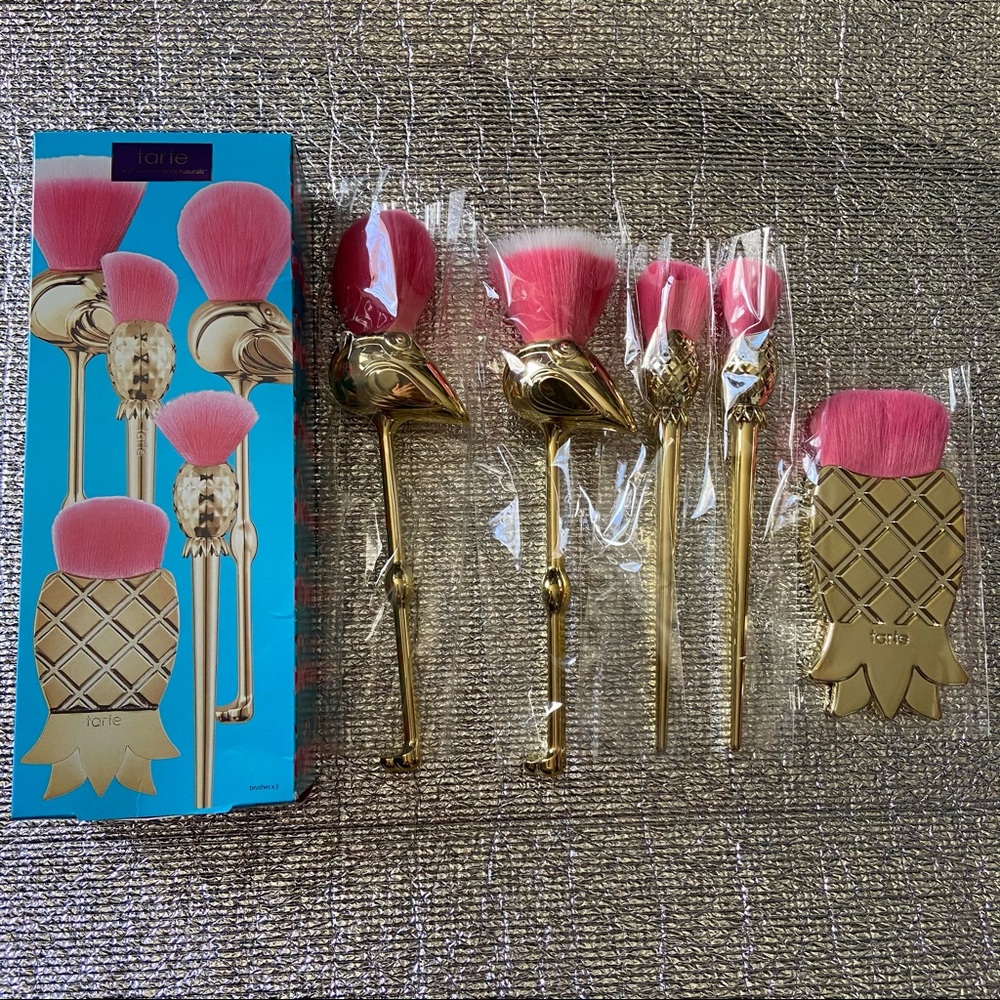 Tarte Lets Flamingo Brush Set